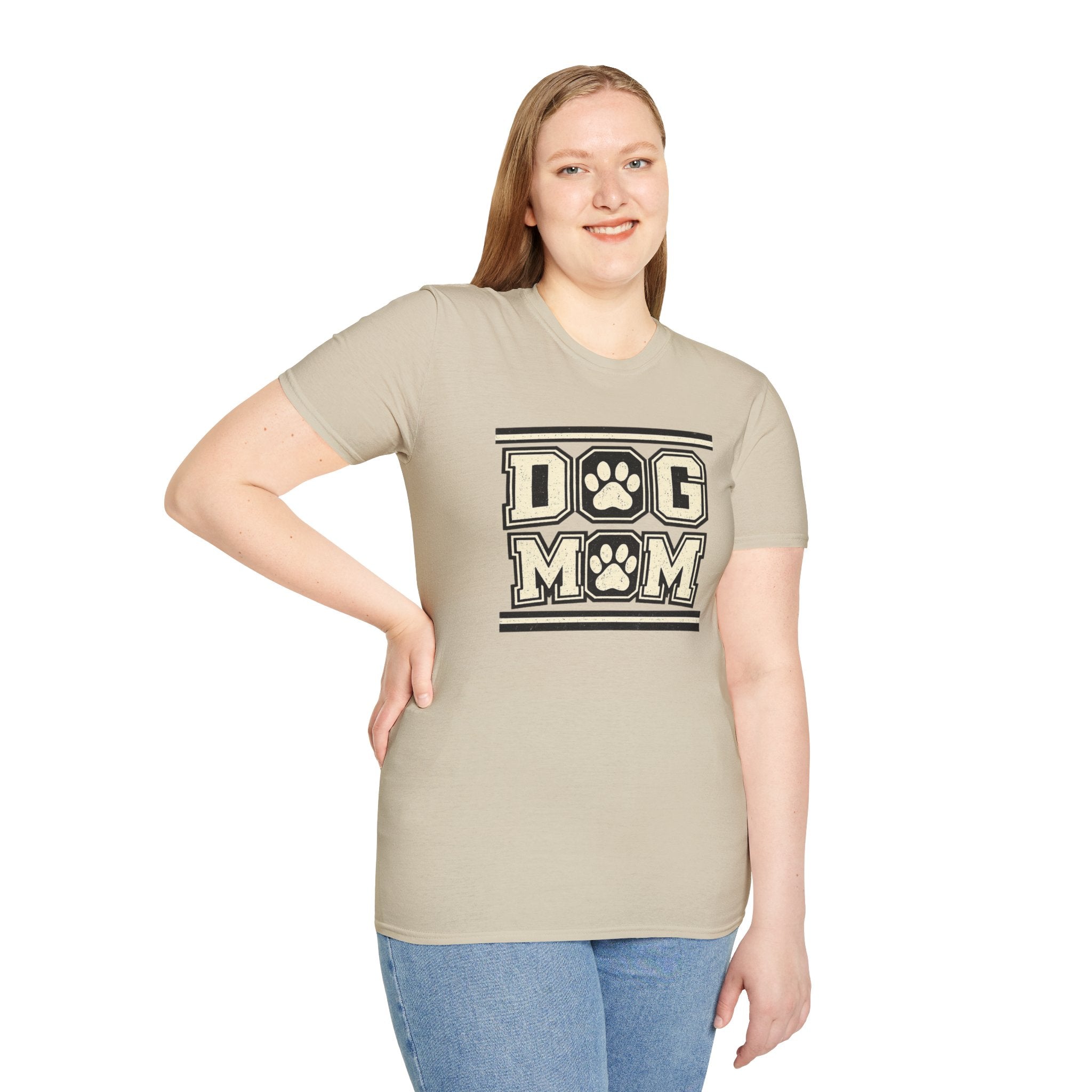 Copy of Copy of Unisex Softstyle Dog Mom T-Shirt