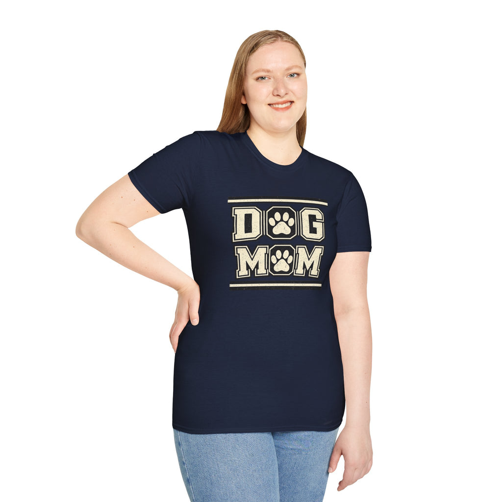 Copy of Copy of Unisex Softstyle Dog Mom T-Shirt