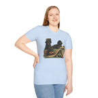 Copy of Unisex Softstyle Black Dog Library T-Shirt