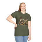 Copy of Copy of Copy of Copy of Unisex Softstyle r Pointer Library Four Dog T-Shirt