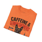 Copy of Unisex Softstyle German Shephed Caffeine Fuel T-Shirt
