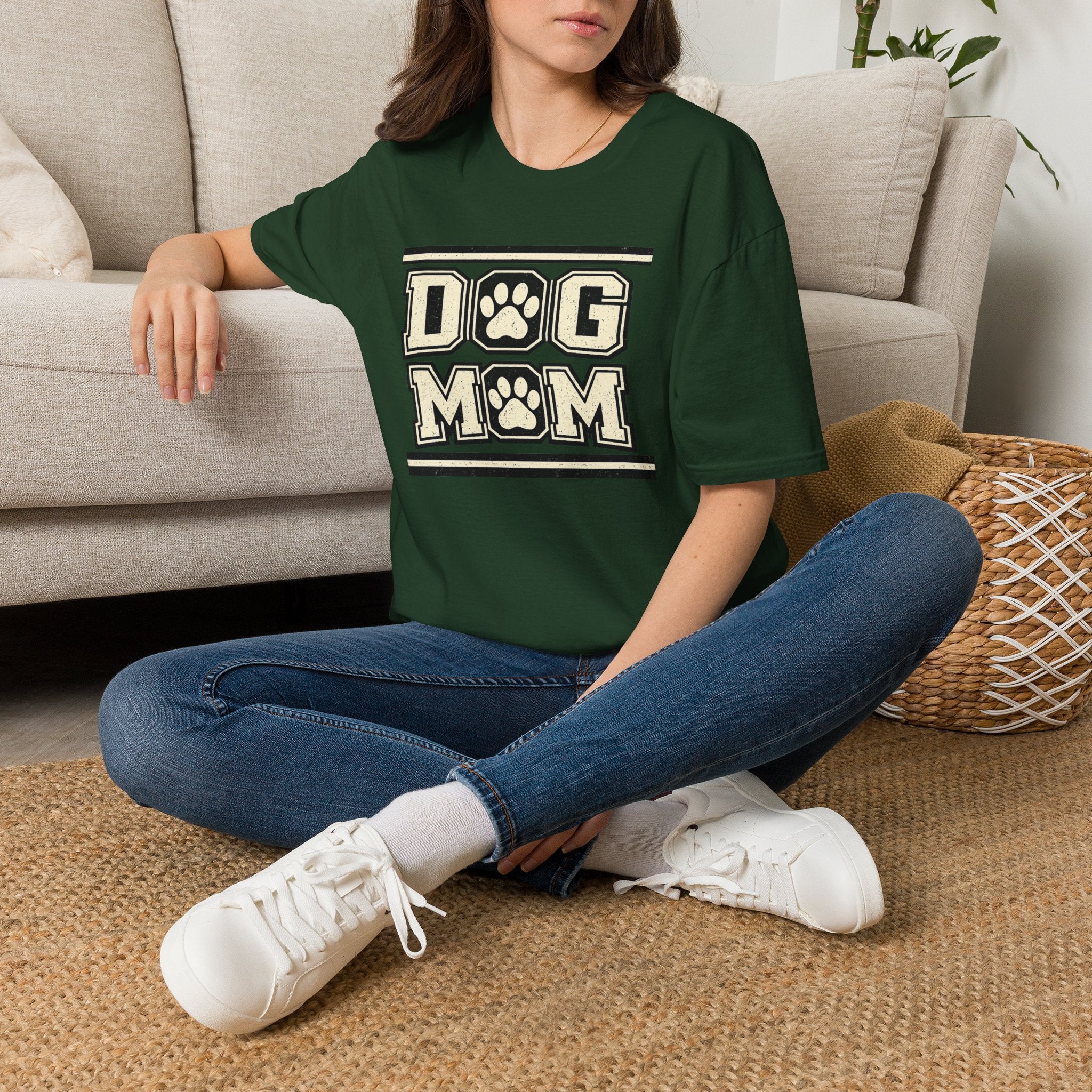 Copy of Copy of Unisex Softstyle Dog Mom T-Shirt