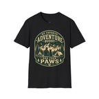 Copy of Unisex Softstyle My Favorite Adventure Has Paws T-Shirt