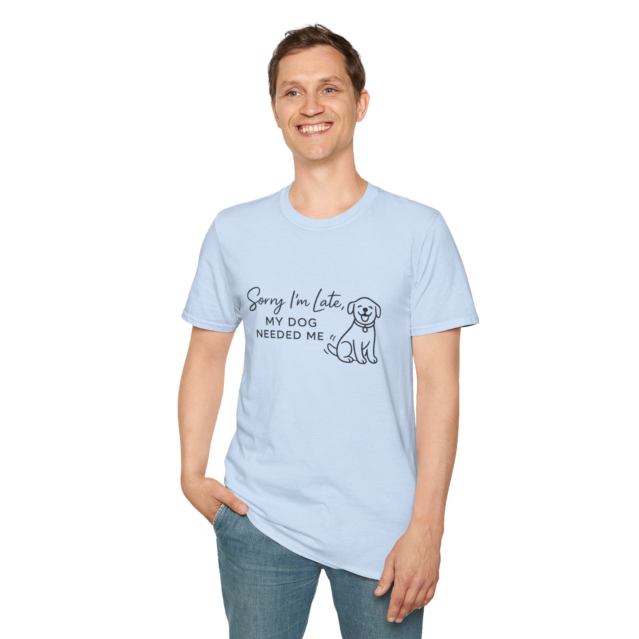 Copy of Copy of Unisex Softstyle Sorry i'm Late T-Shirt