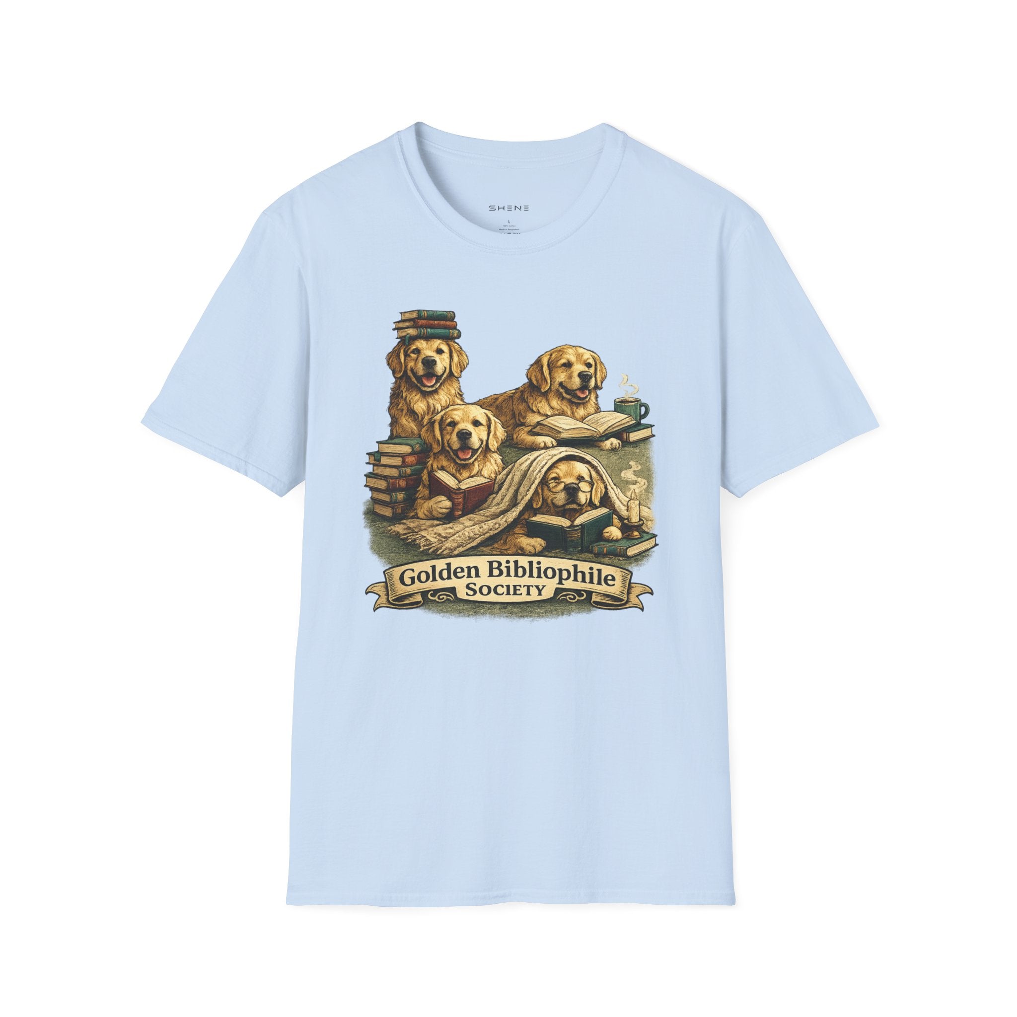 Copy of Unisex Softstyle Golden retriever Society  T-Shirt