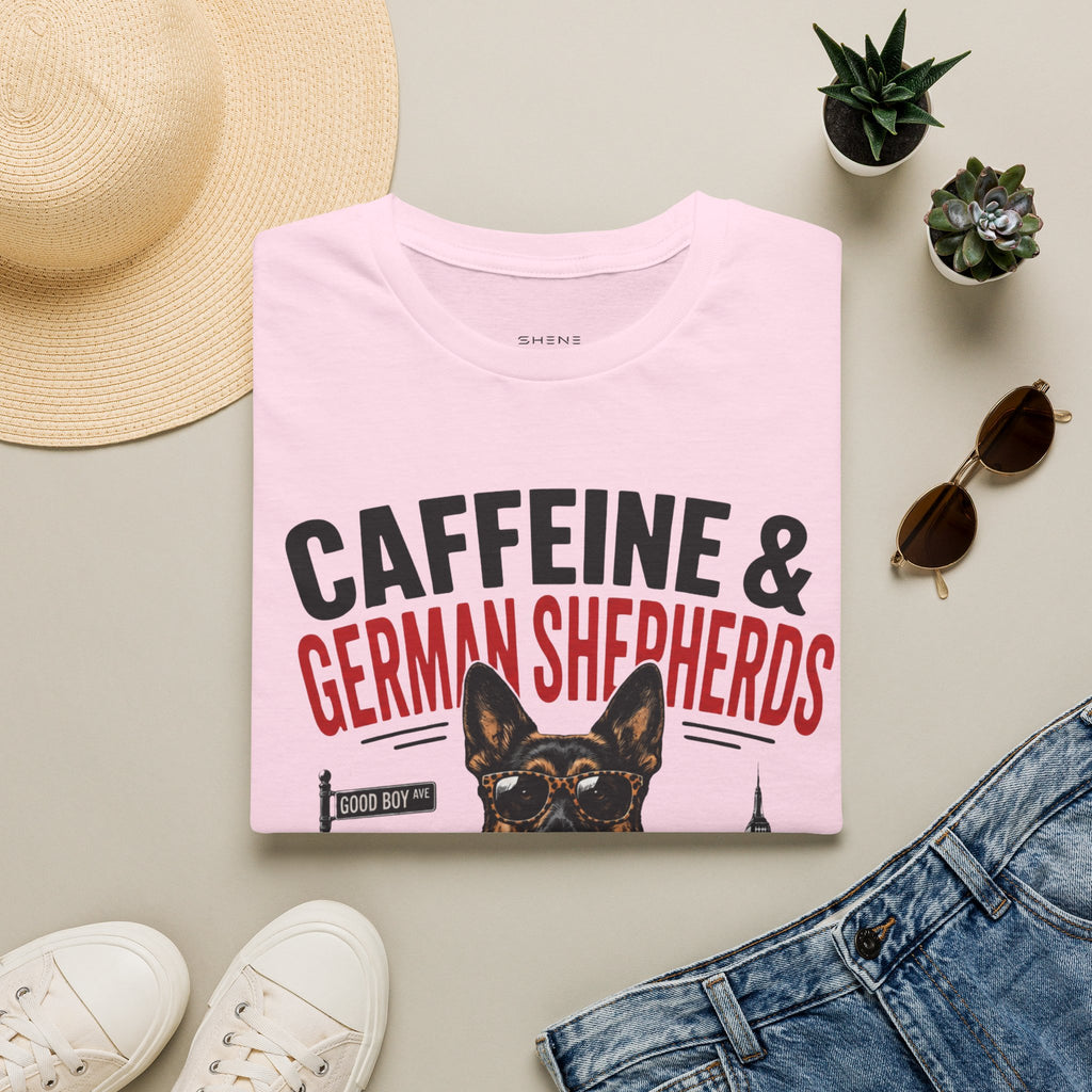 Copy of Unisex Softstyle German Shephed Caffeine Fuel T-Shirt