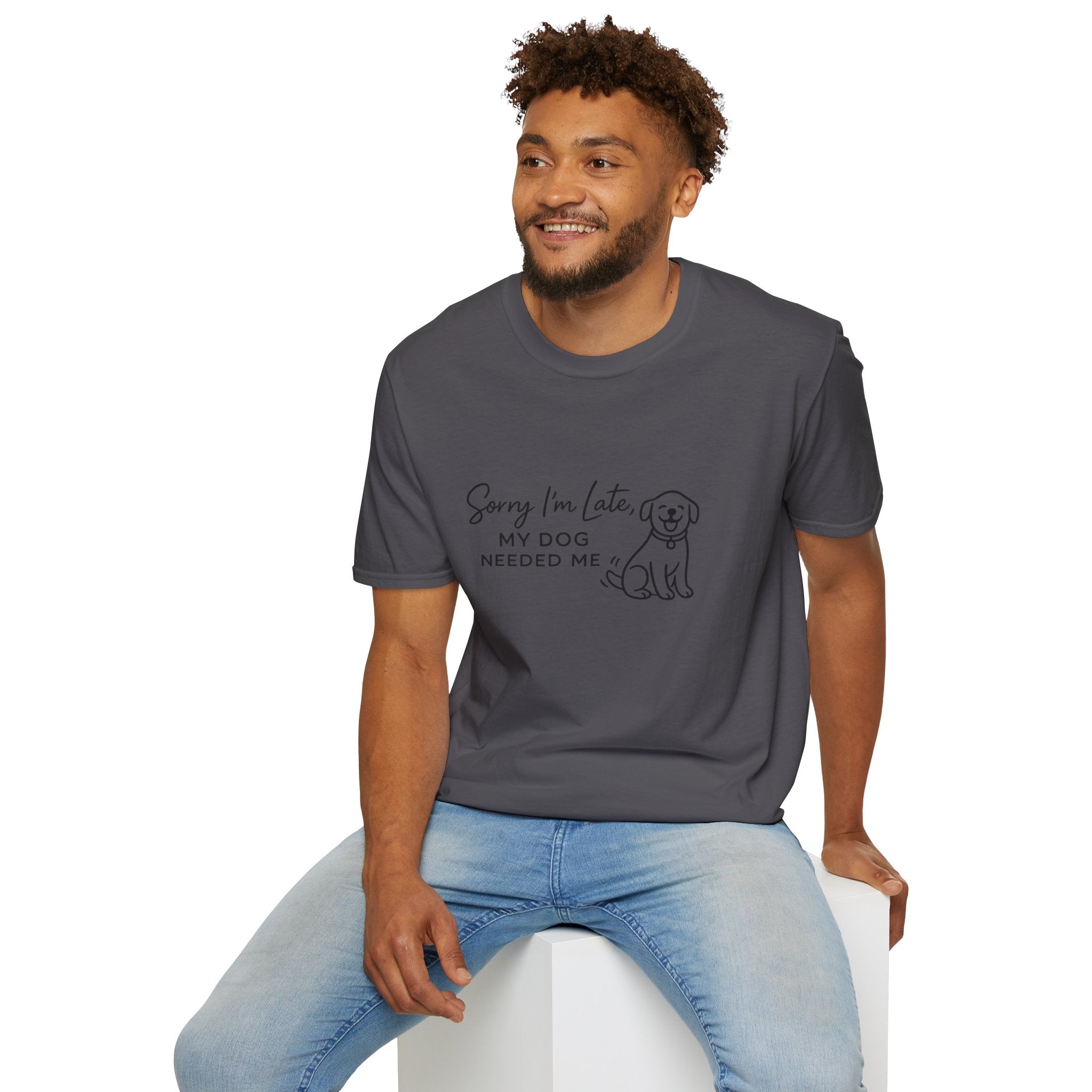 Copy of Copy of Unisex Softstyle Sorry i'm Late T-Shirt