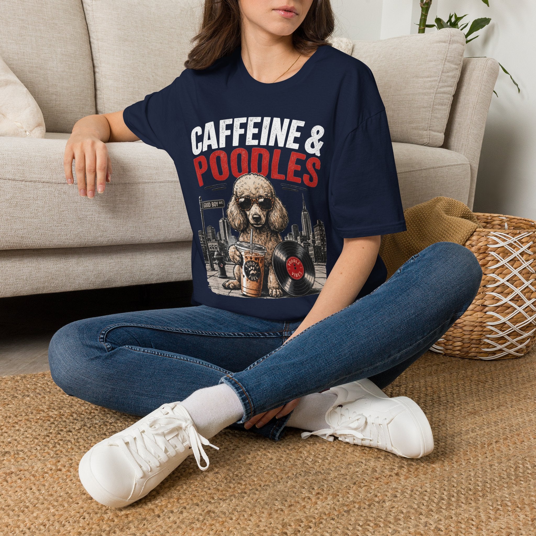 Unisex Softstyle Poodle T-Shirt