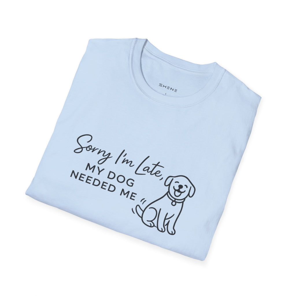 Copy of Copy of Unisex Softstyle Sorry i'm Late T-Shirt