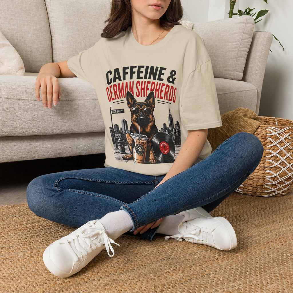 Copy of Unisex Softstyle German Shephed Caffeine Fuel T-Shirt