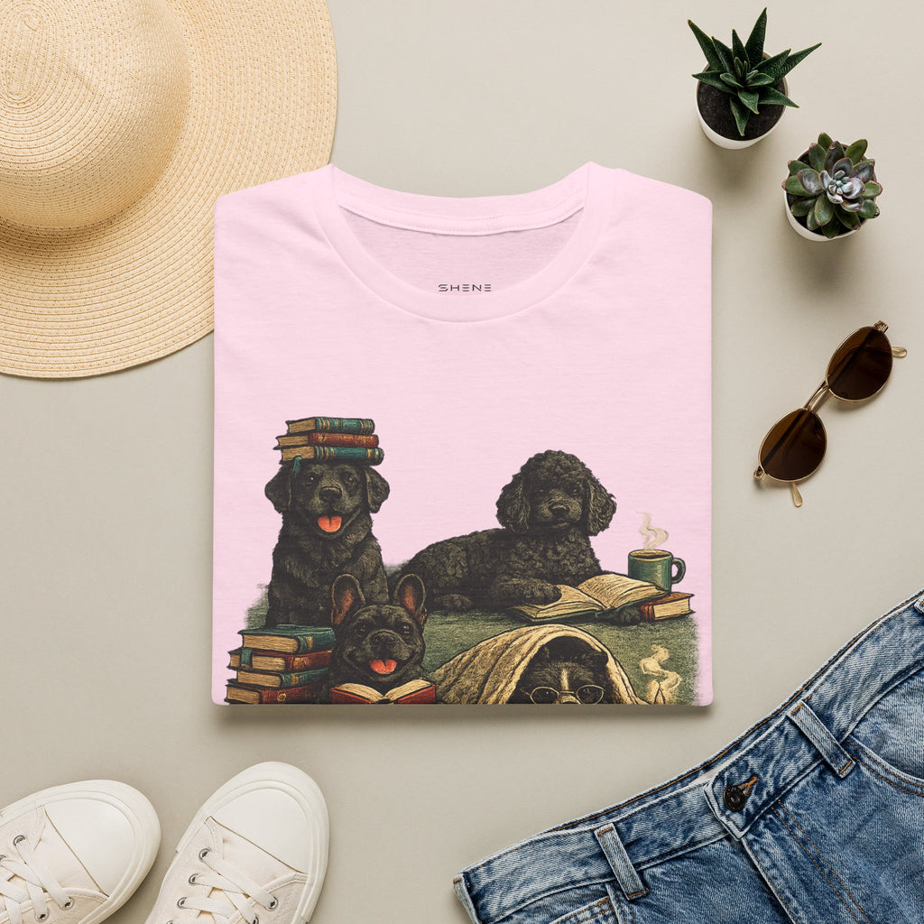 Copy of Unisex Softstyle Black Dog Library T-Shirt