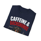Unisex Softstyle Dachshund Caffeine Fuel T-Shirt