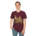 Copy of Copy of Copy of Copy of Unisex Softstyle Beegal Library Four Dog T-Shirt