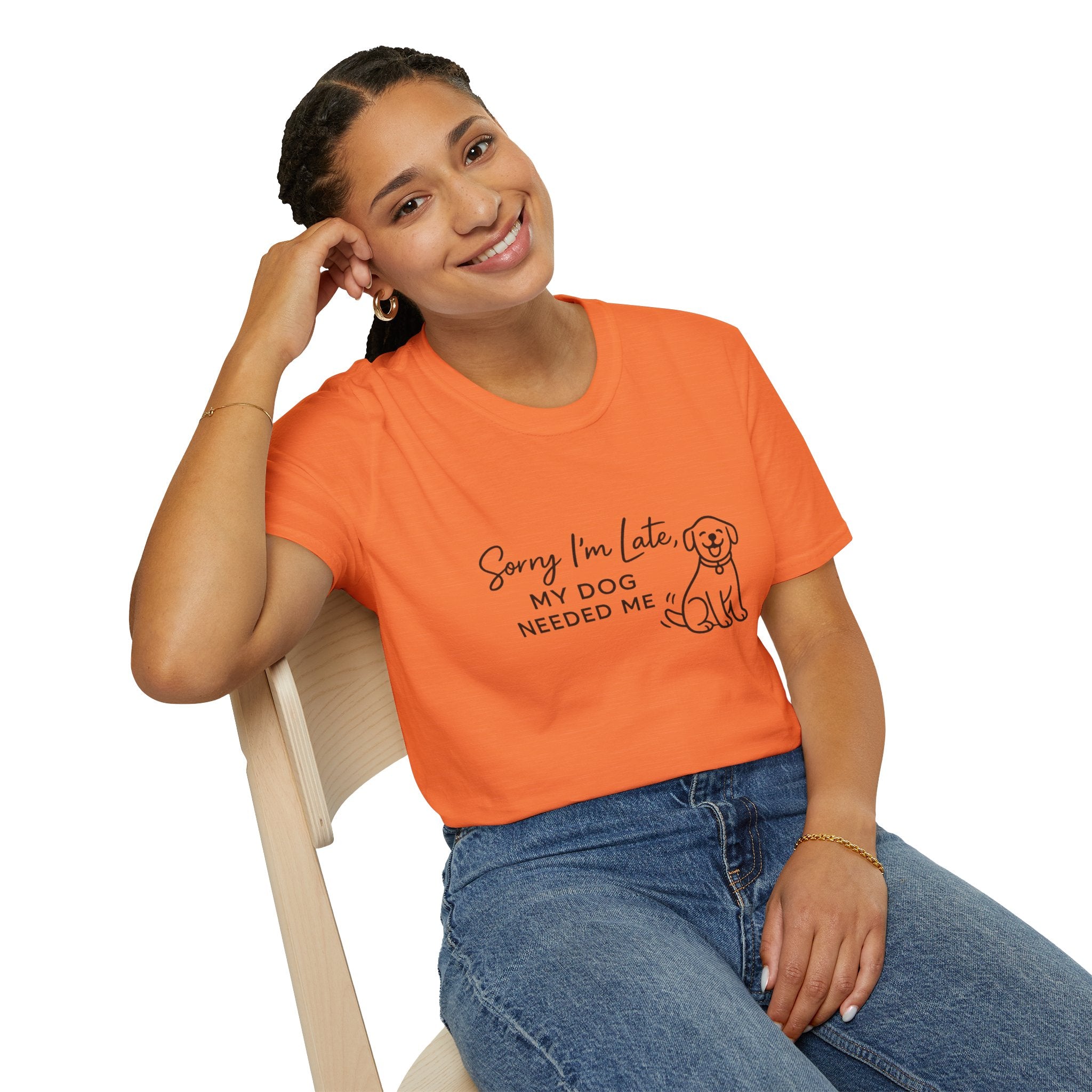 Copy of Copy of Unisex Softstyle Sorry i'm Late T-Shirt