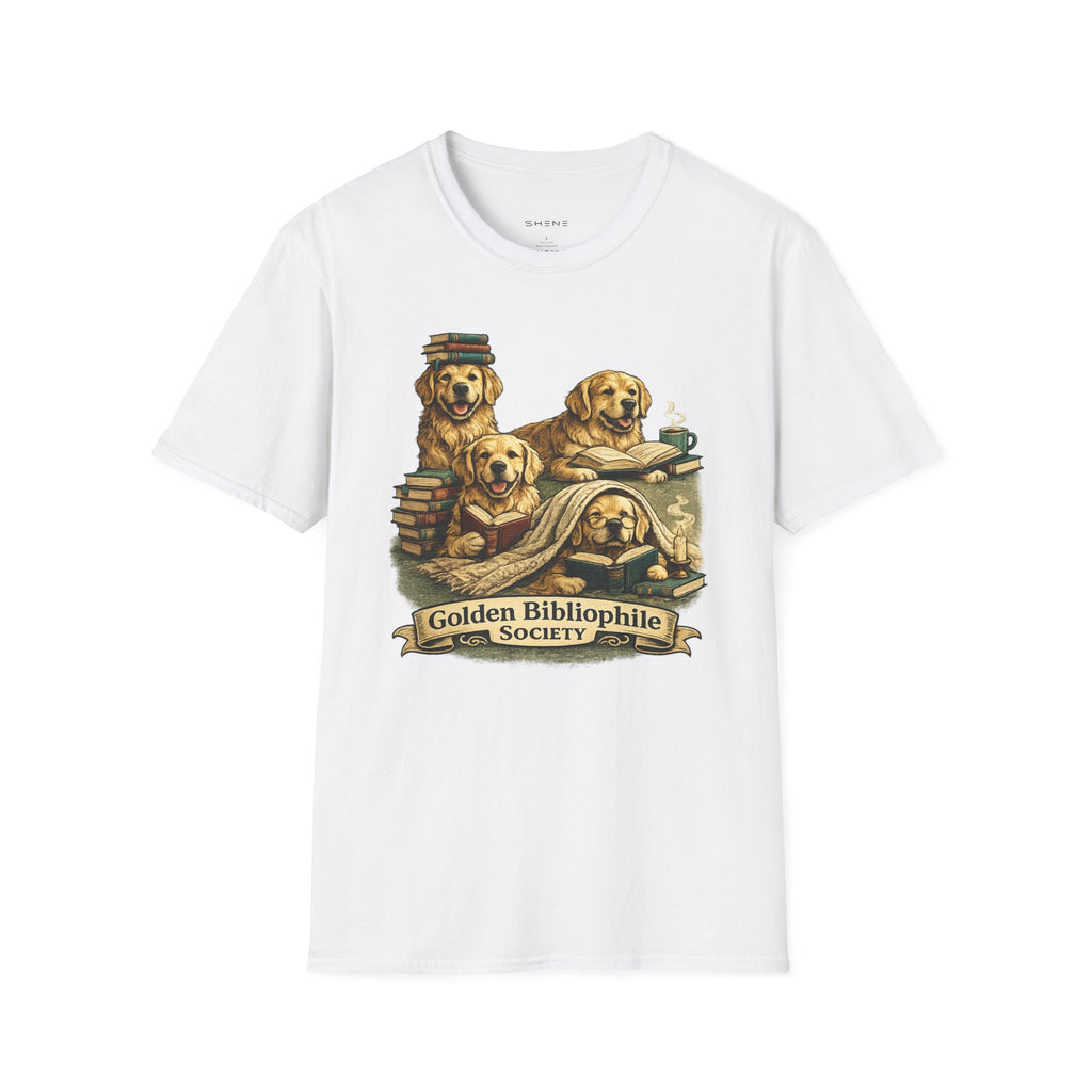 Copy of Unisex Softstyle Golden retriever Society  T-Shirt