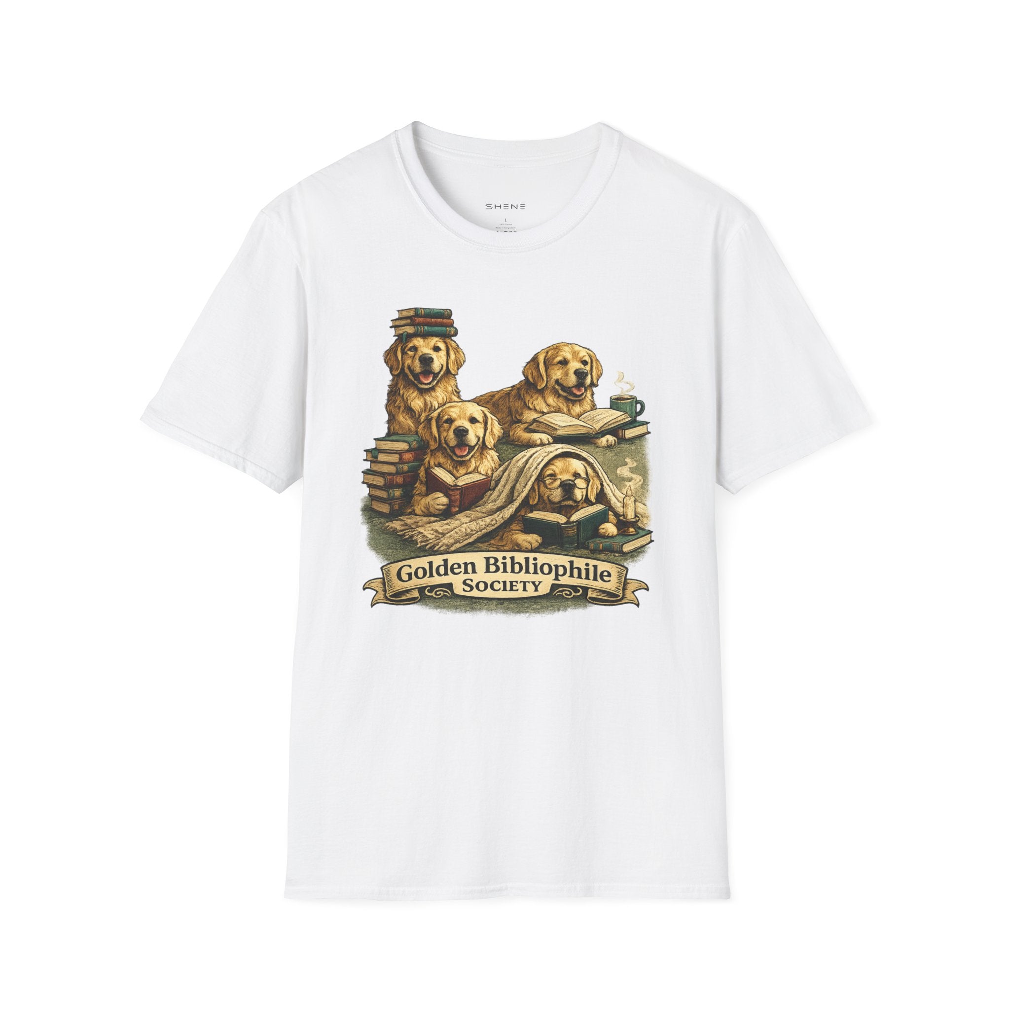Copy of Unisex Softstyle Golden retriever Society  T-Shirt