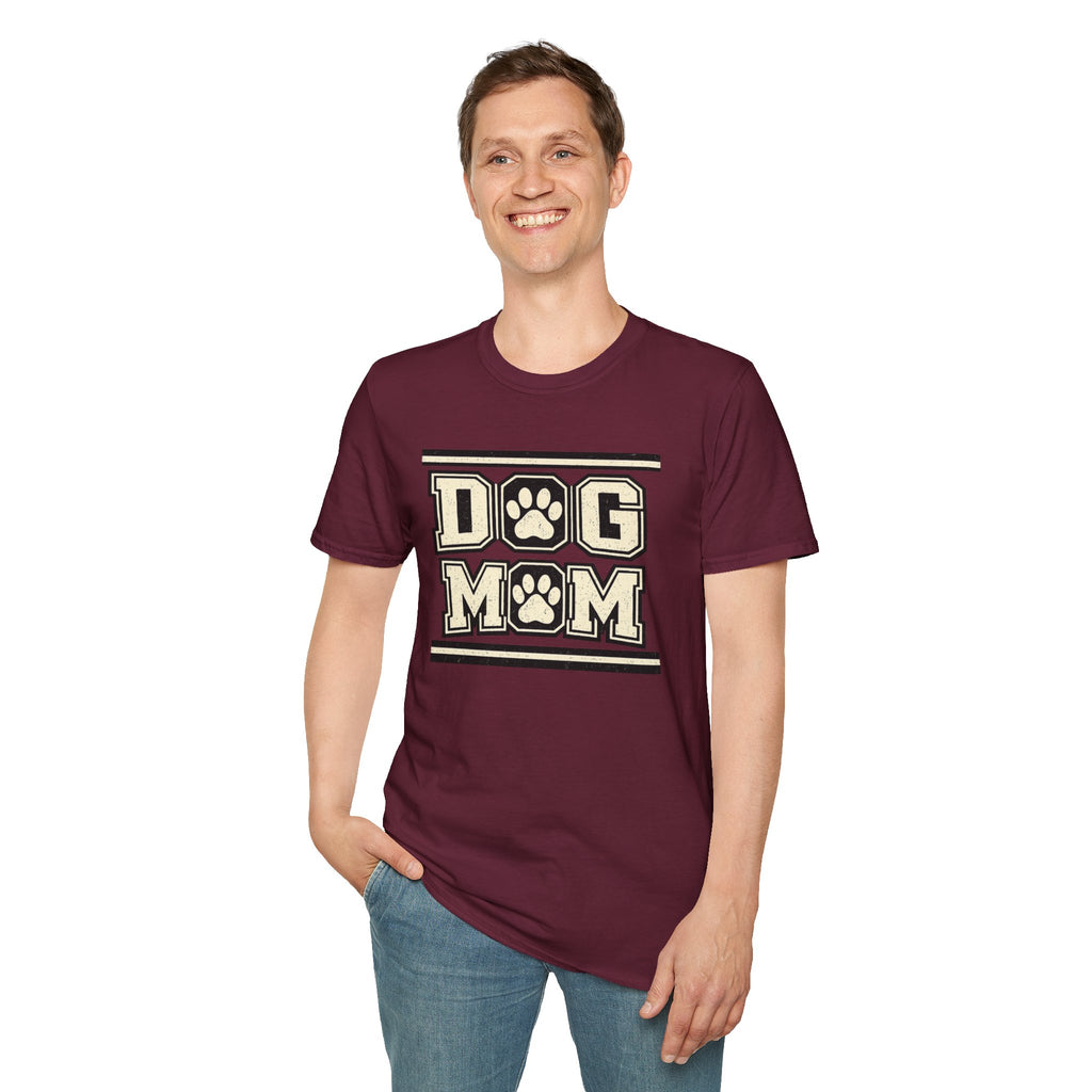 Copy of Copy of Unisex Softstyle Dog Mom T-Shirt
