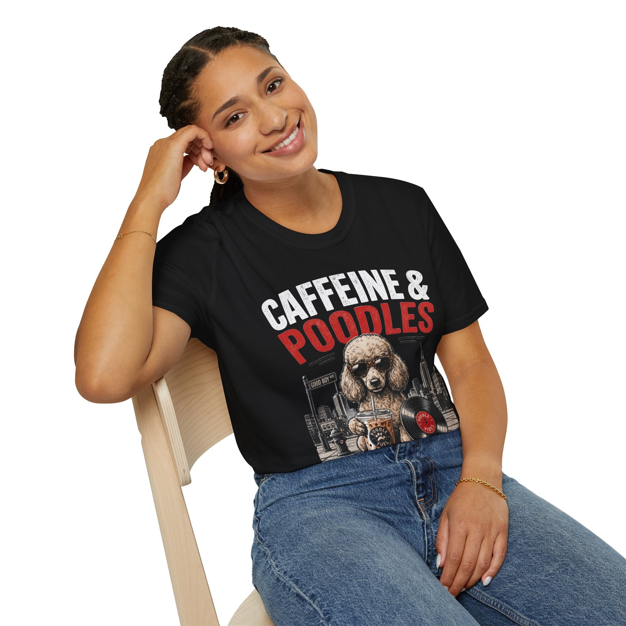 Unisex Softstyle Poodle T-Shirt
