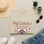 Copy of Unisex Softstyle My valentine has four leg T-Shirt