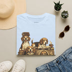 Copy of Copy of Copy of Copy of Unisex Softstyle Beegal Library Four Dog T-Shirt