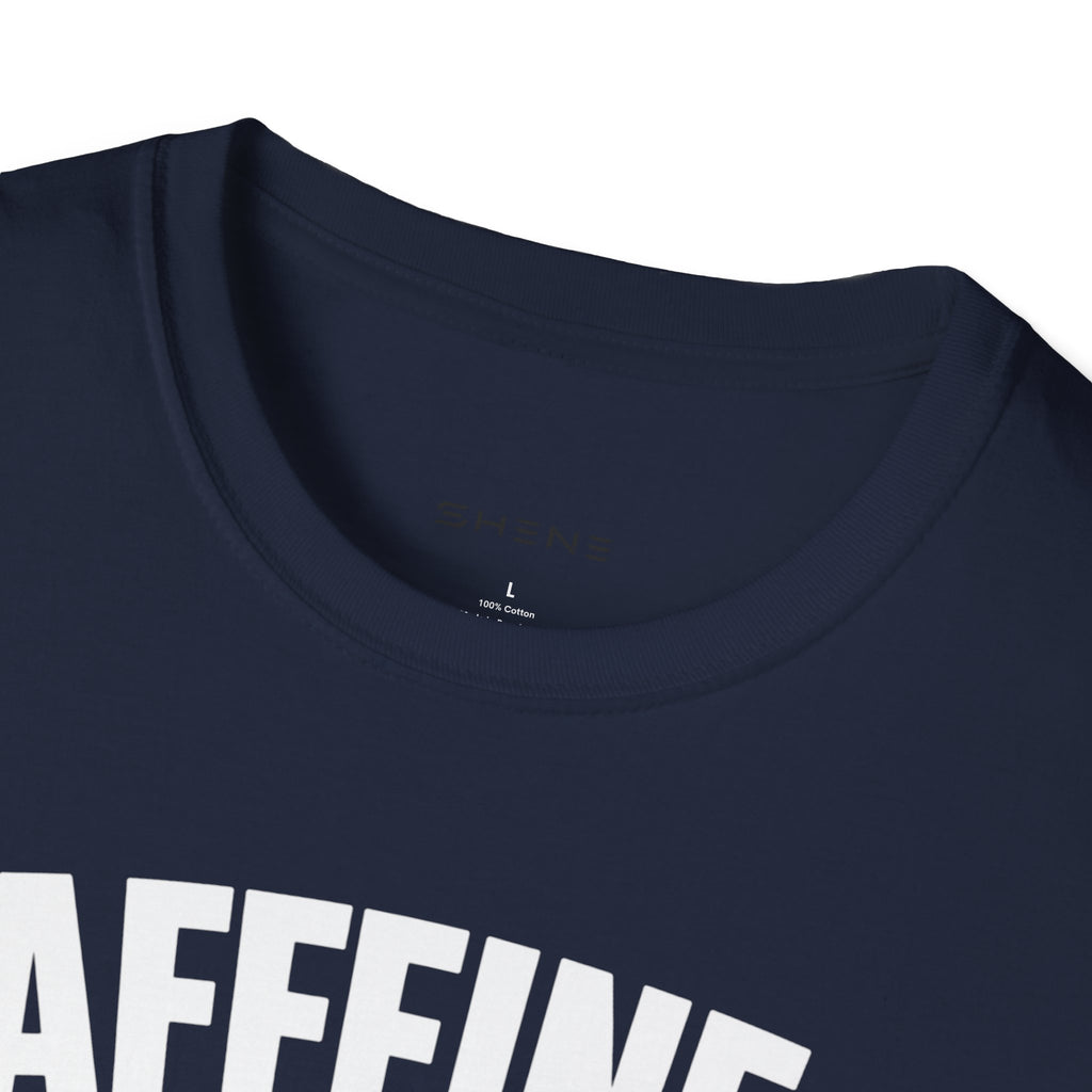 Unisex Softstyle French Bulldog Caffeine Fuel T-Shirt