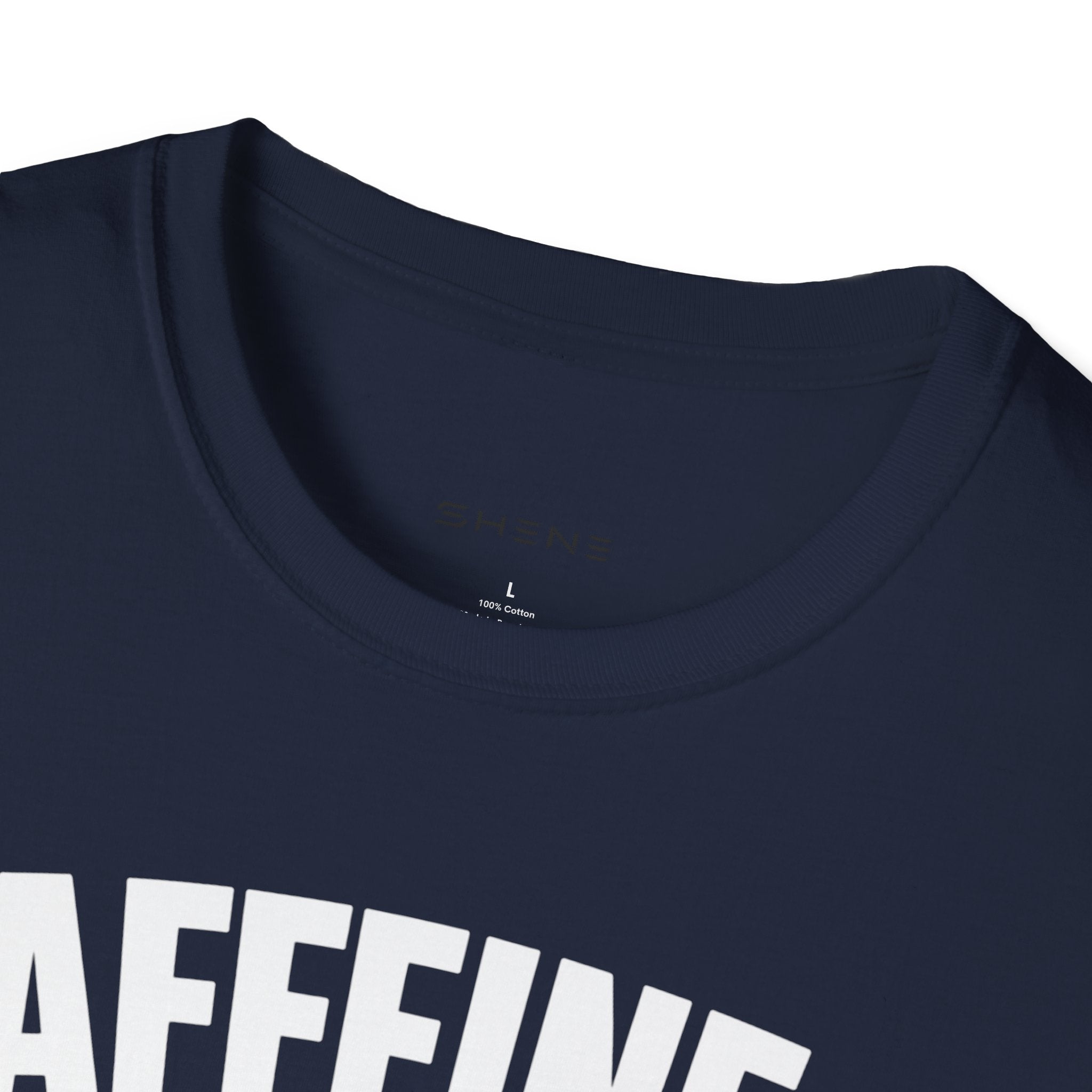 Unisex Softstyle French Bulldog Caffeine Fuel T-Shirt