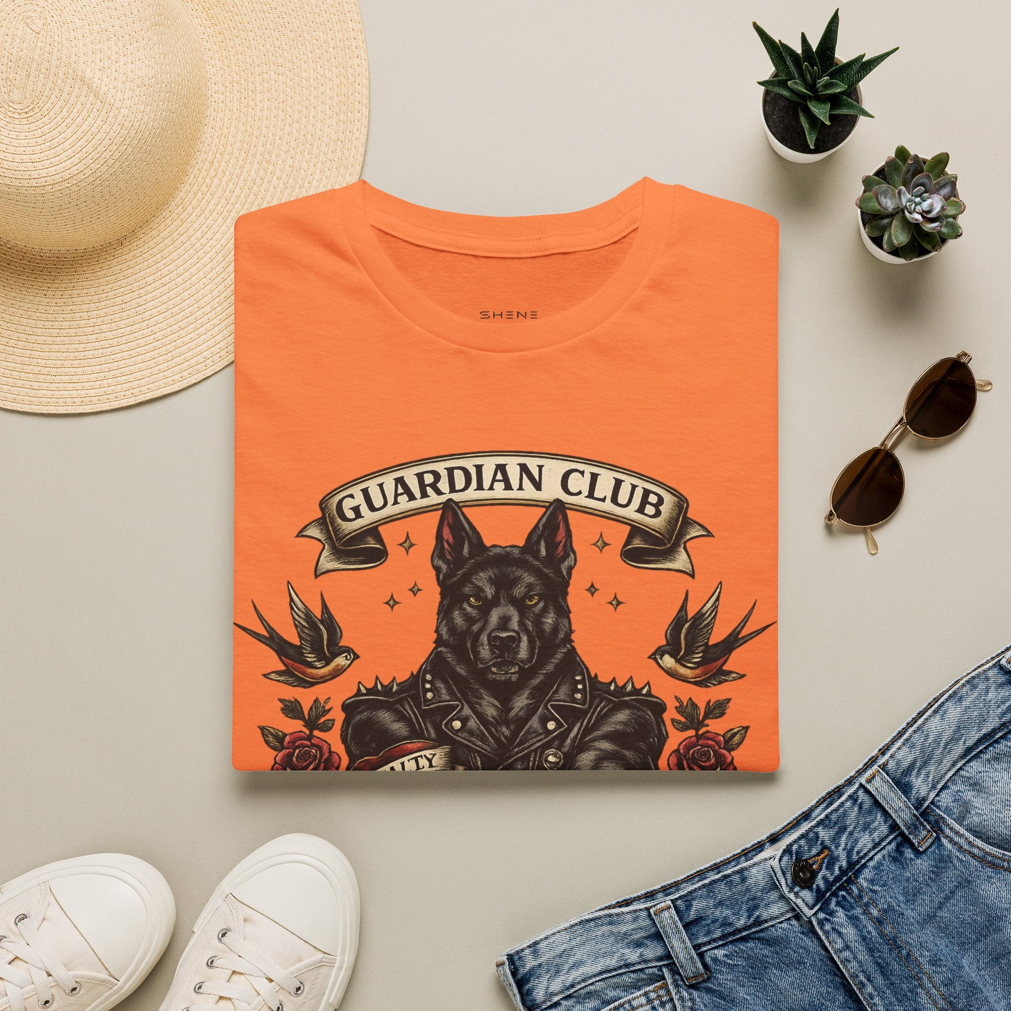 Copy of Copy of Unisex Softstyle Guardian Dog T-Shirt