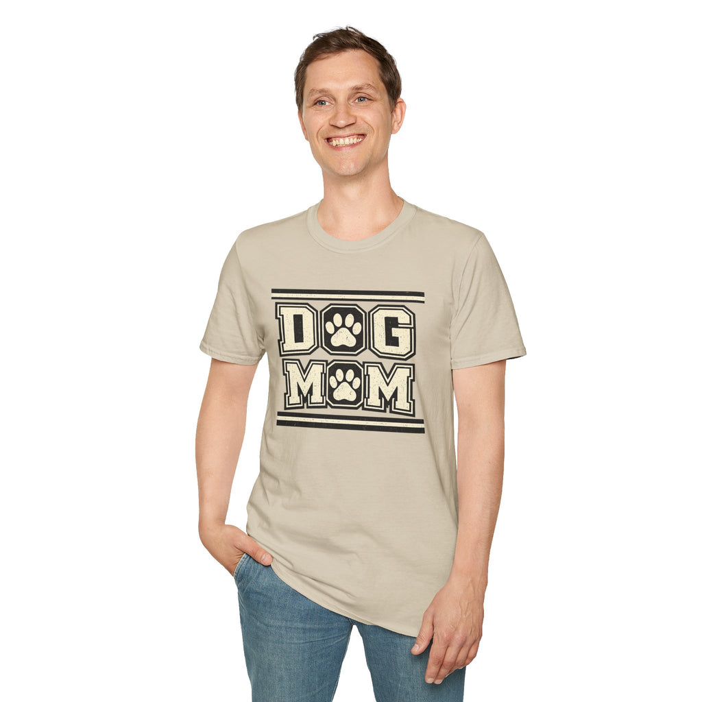 Copy of Copy of Unisex Softstyle Dog Mom T-Shirt