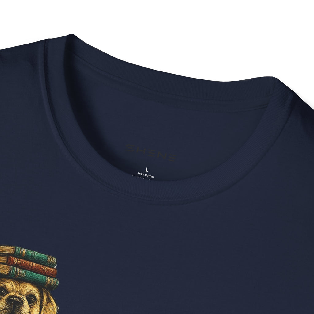 Copy of Unisex Softstyle French Dog Library T-Shirt