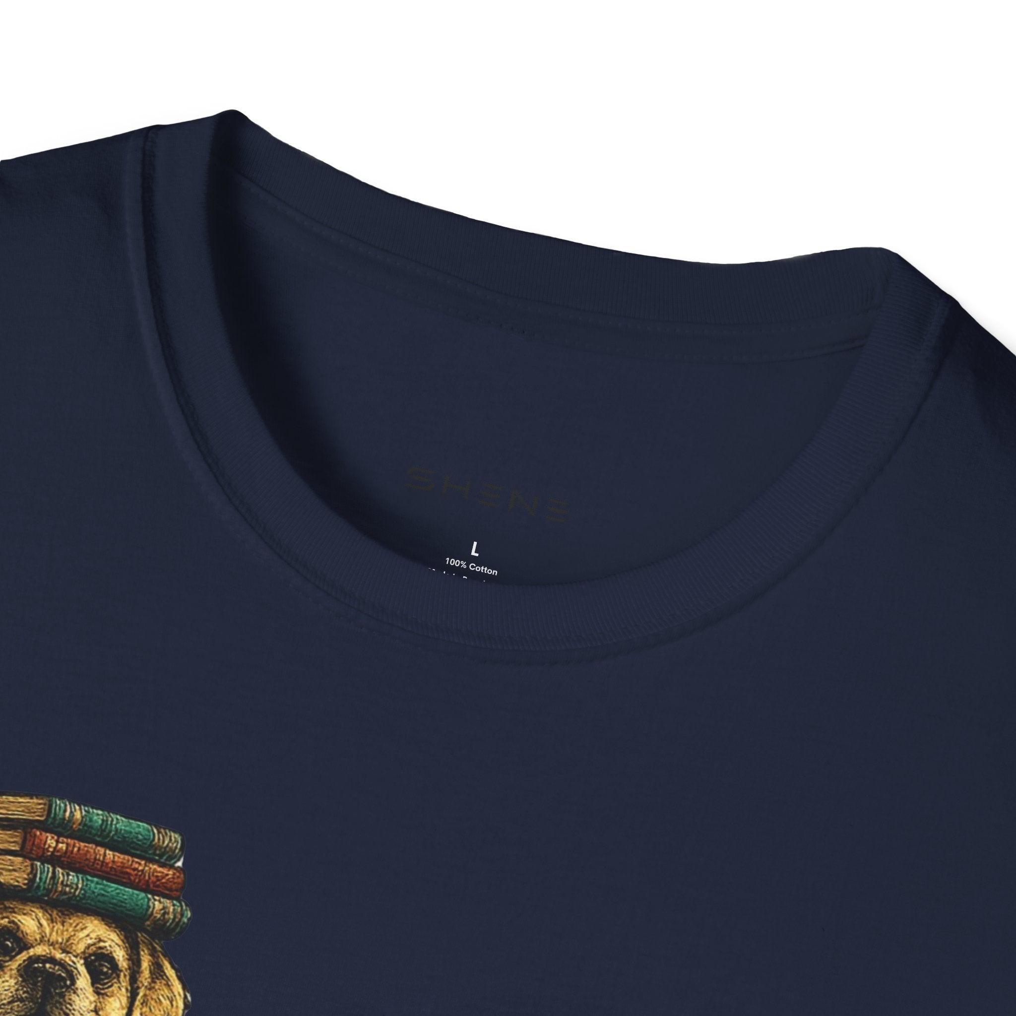Copy of Unisex Softstyle French Dog Library T-Shirt