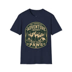 Copy of Unisex Softstyle My Favorite Adventure Has Paws T-Shirt