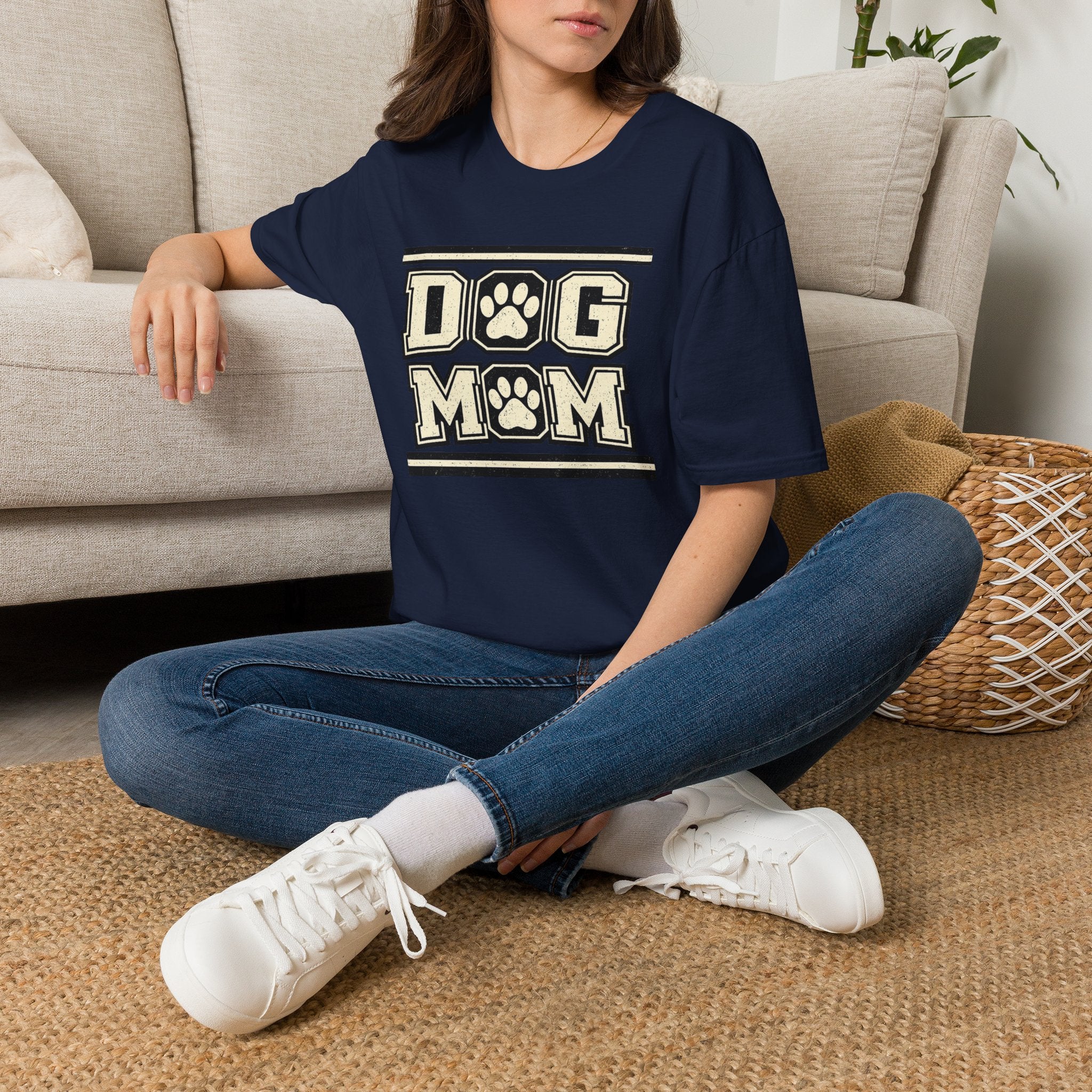 Copy of Copy of Unisex Softstyle Dog Mom T-Shirt