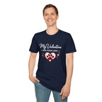 Copy of Unisex Softstyle My valentine has four leg T-Shirt