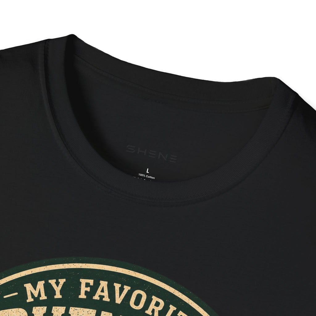 Copy of Unisex Softstyle My Favorite Adventure Has Paws T-Shirt