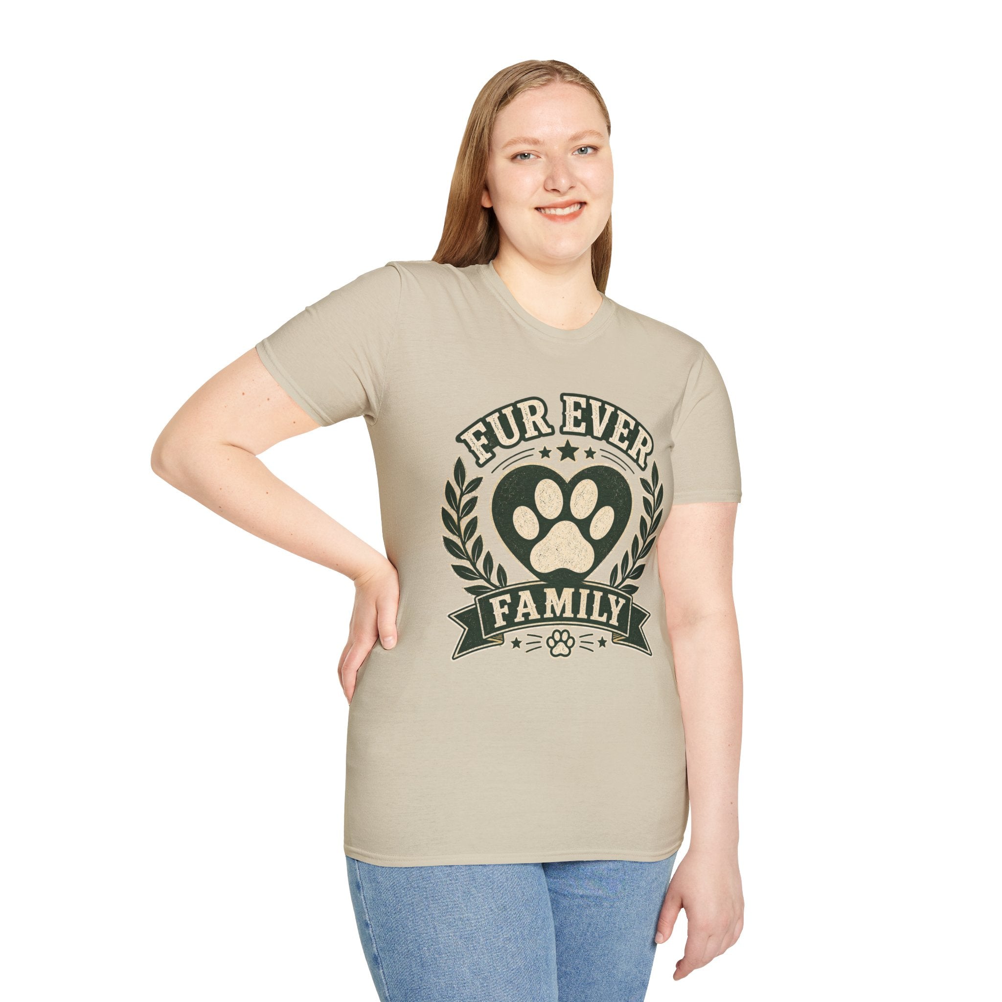Copy of Unisex Softstyle fur Family T-Shirt