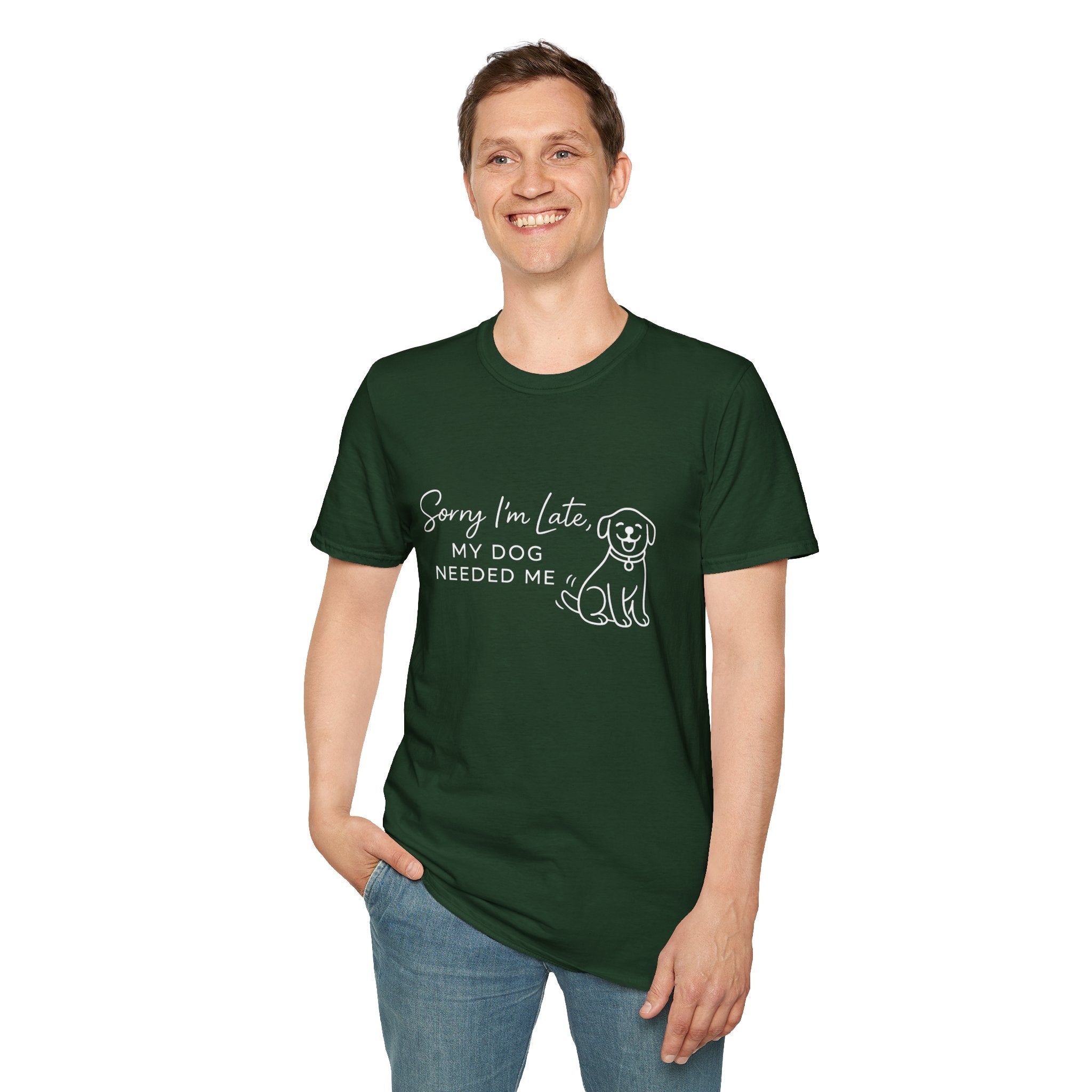 Copy of Copy of Unisex Softstyle Sorry i'm Late T-Shirt