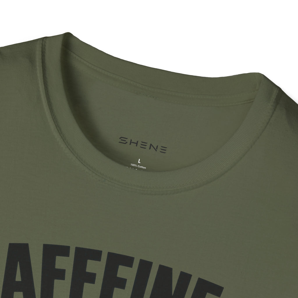 Unisex Softstyle Rottweiler Caffeine Fuel  T-Shirt