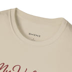 Copy of Unisex Softstyle My valentine has four leg T-Shirt
