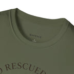 Copy of Copy of Unisex Softstyle Who Rescued Who T-Shirt