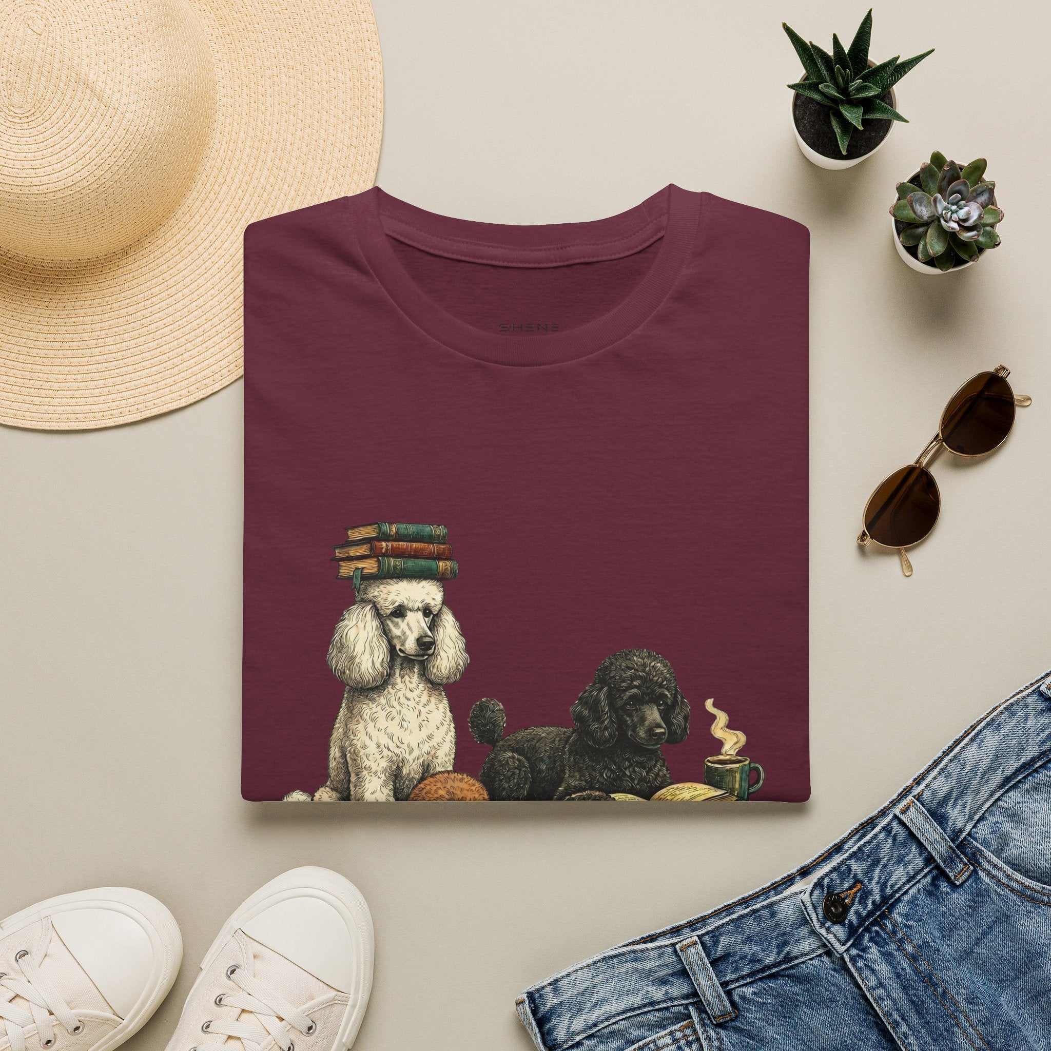 Copy of Unisex Softstyle Poodle Library T-Shirt