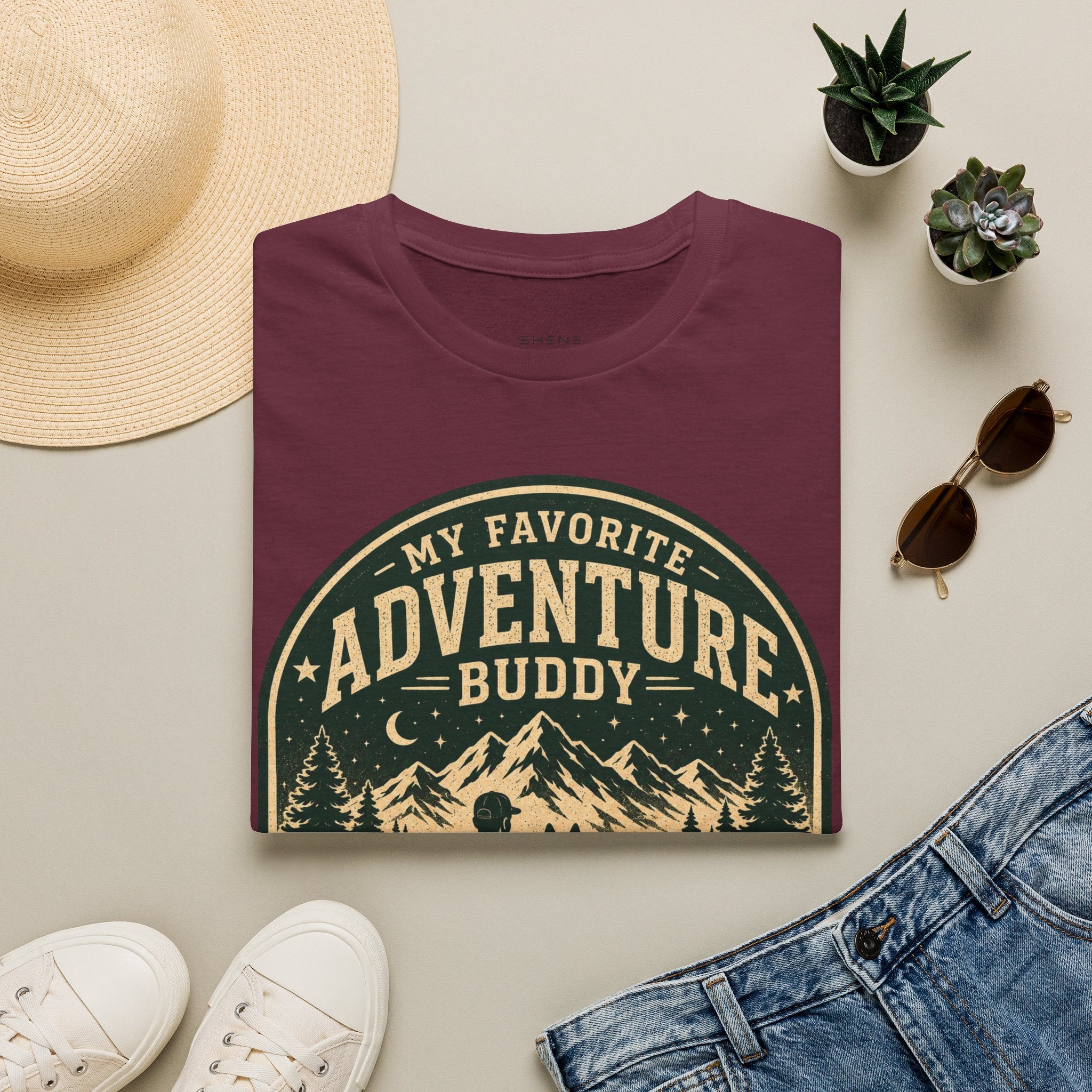 Copy of Unisex Softstyle My Favorite Adventure Has Paws T-Shirt