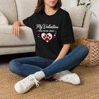 Copy of Unisex Softstyle My valentine has four leg T-Shirt