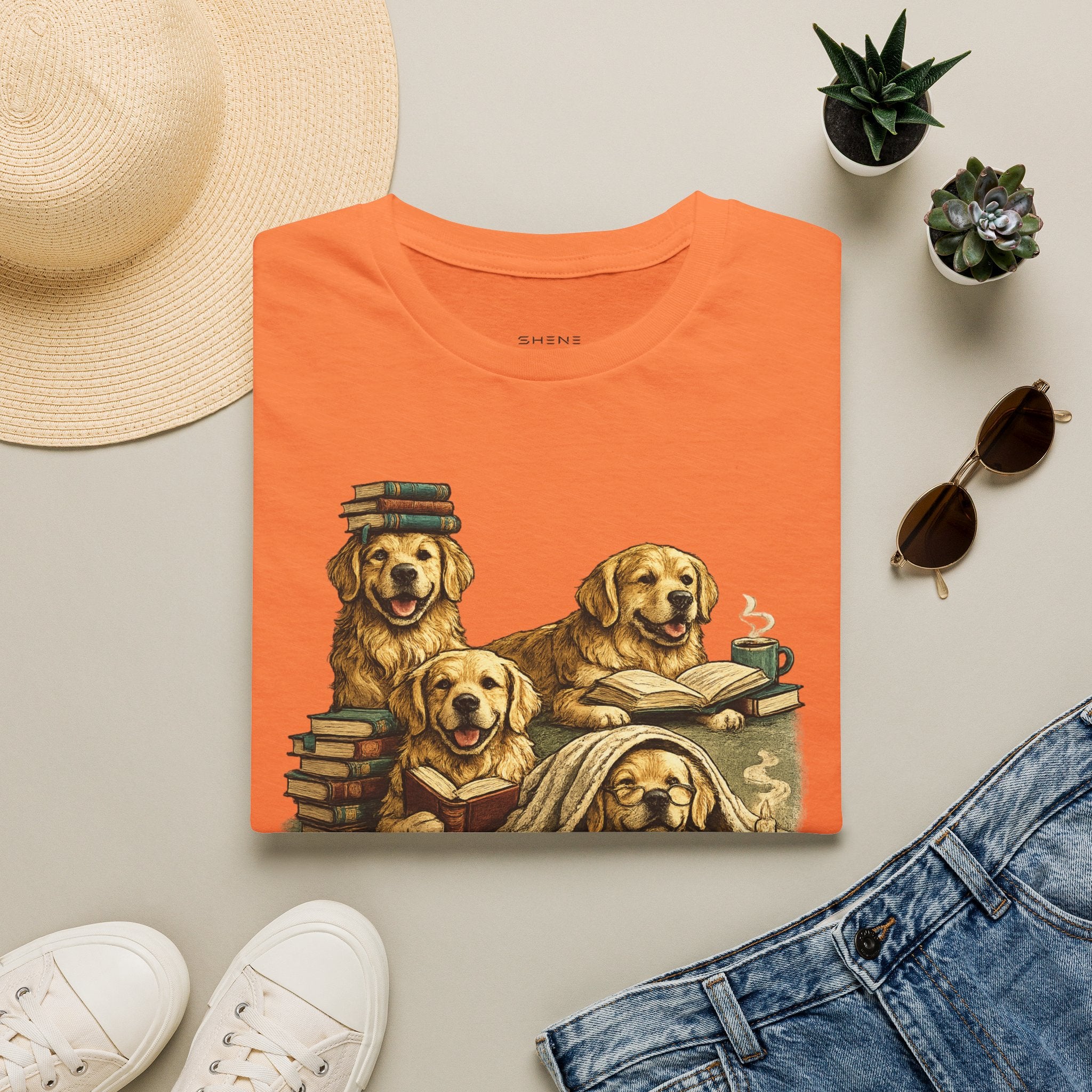 Copy of Unisex Softstyle Golden retriever Society  T-Shirt