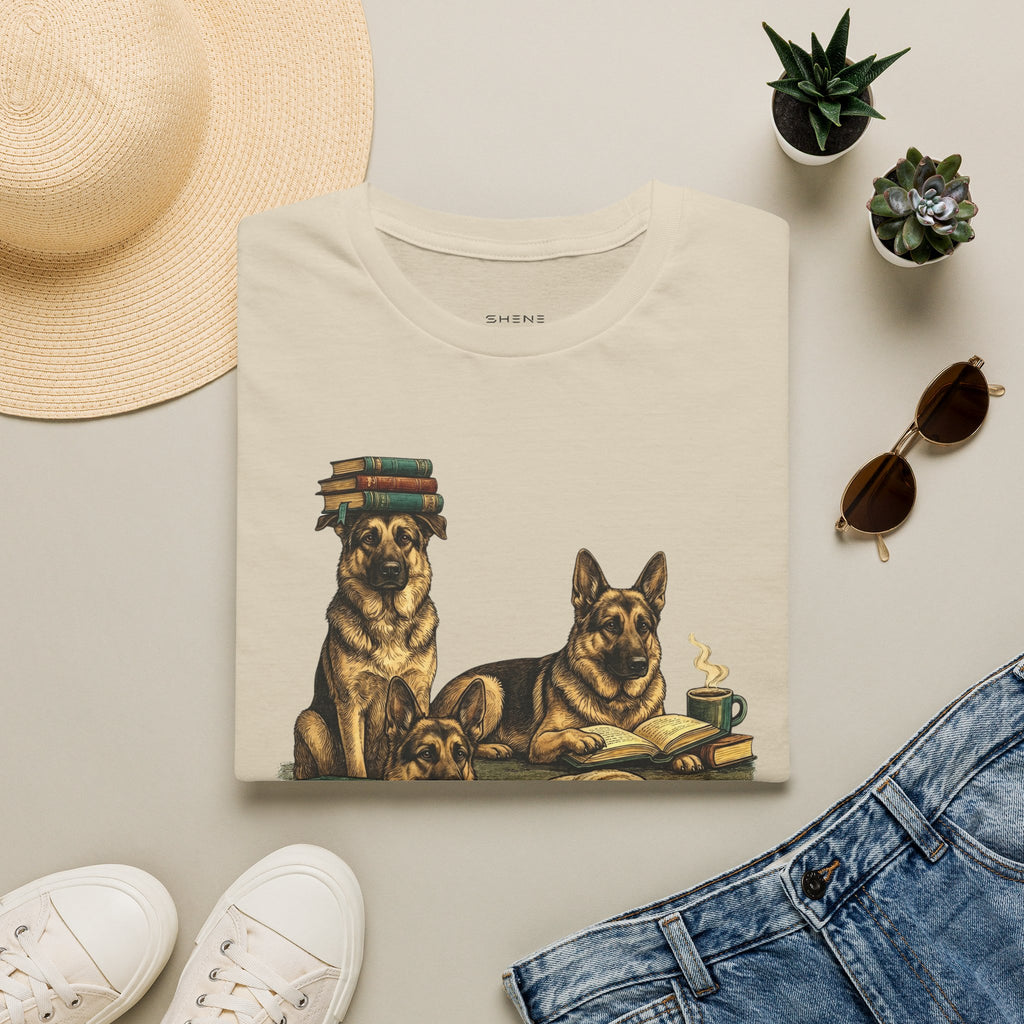 Copy of Unisex Softstyle German Shepherd Library T-Shirt