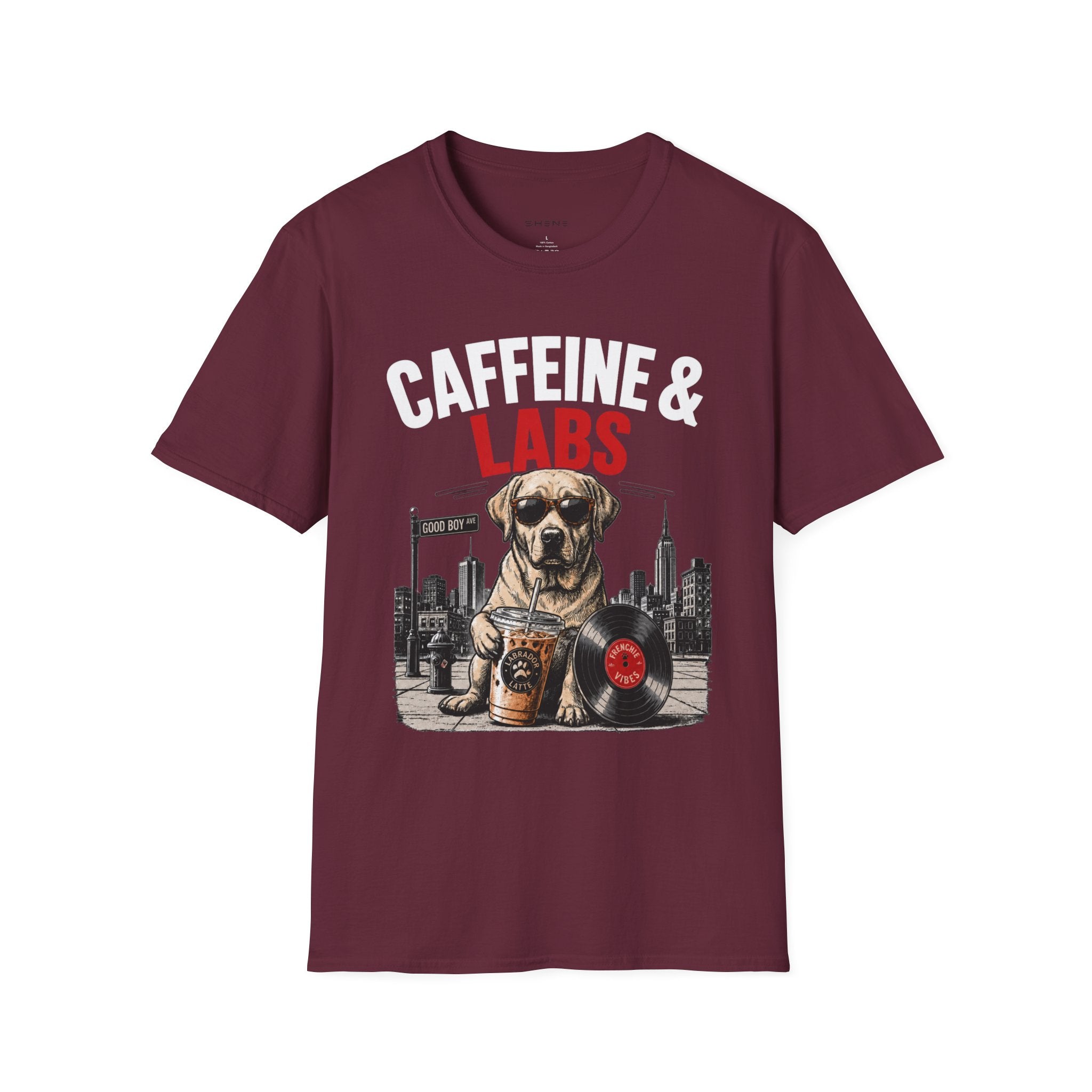 Unisex Softstyle Labs Caffeine Fuel T-Shirt
