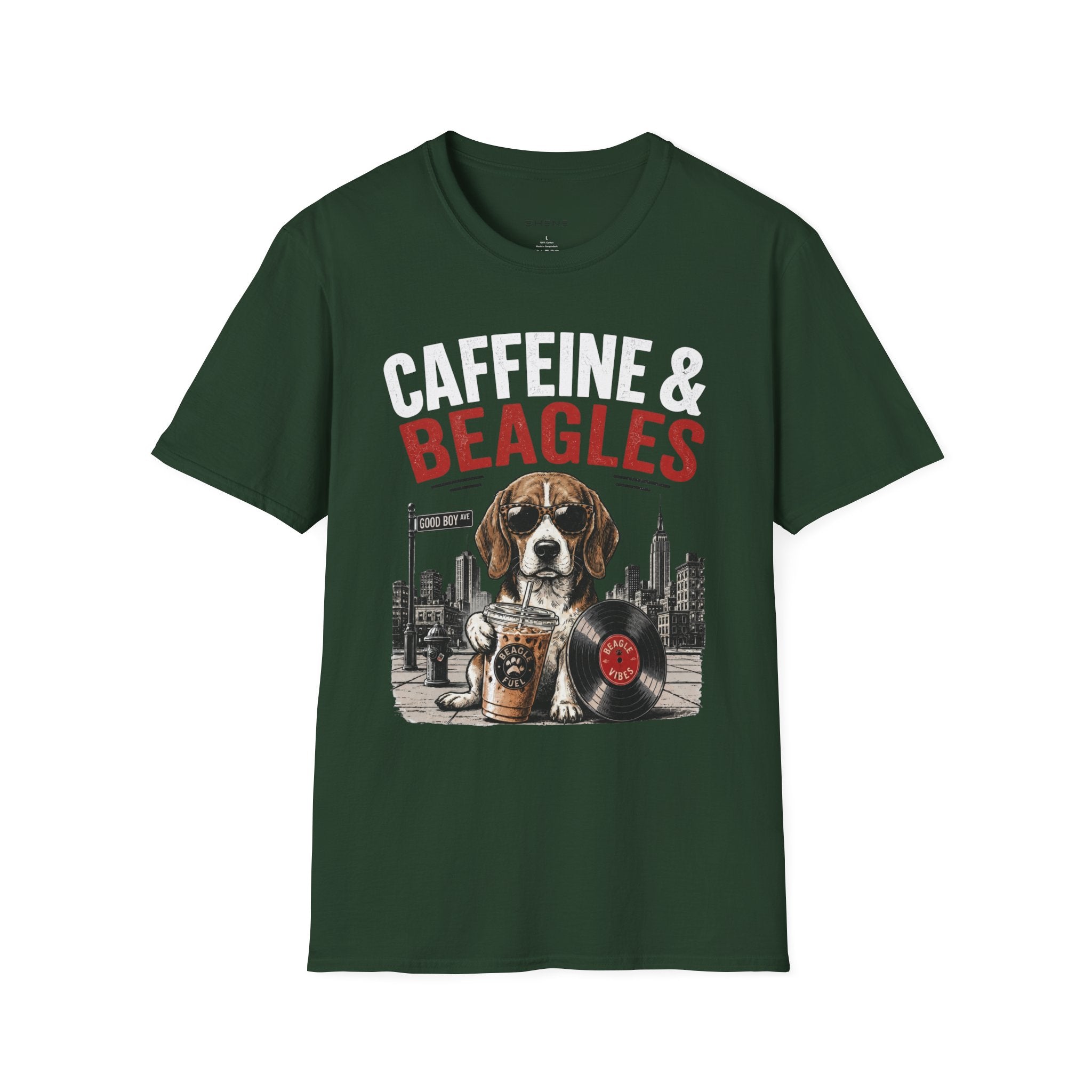 Unisex Softstyle Beegal Caffeine Fuel T-Shirt