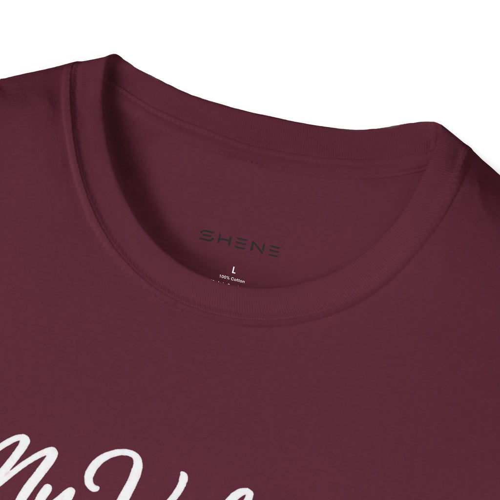 Copy of Unisex Softstyle My valentine has four leg T-Shirt