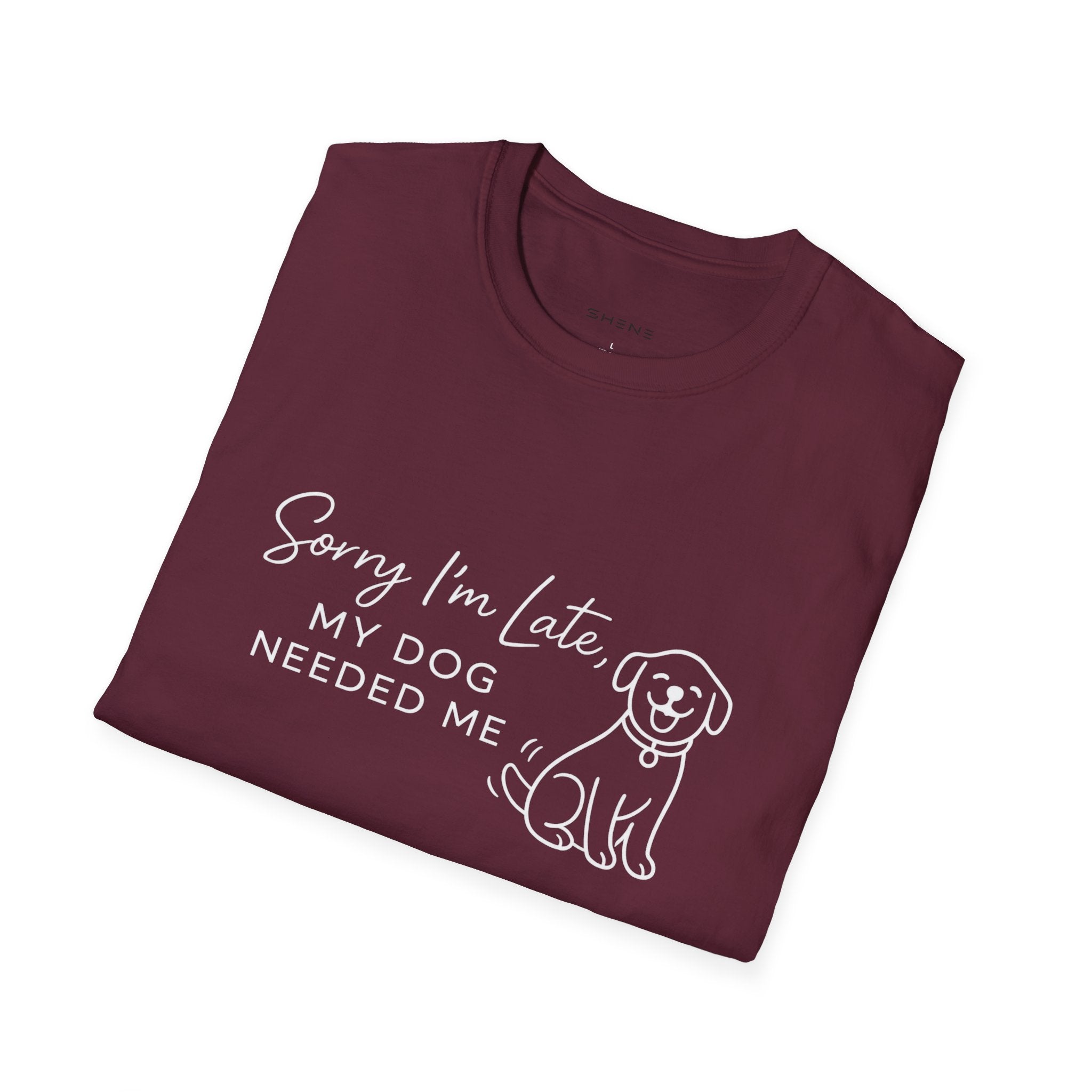 Copy of Copy of Unisex Softstyle Sorry i'm Late T-Shirt