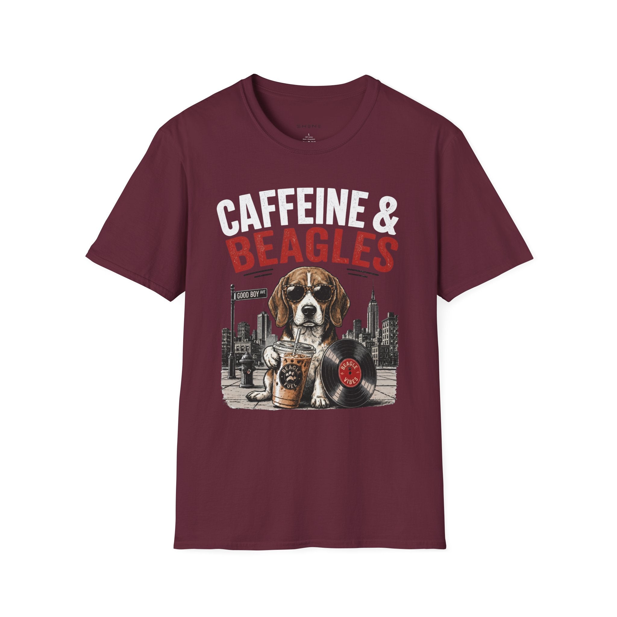 Unisex Softstyle Beegal Caffeine Fuel T-Shirt