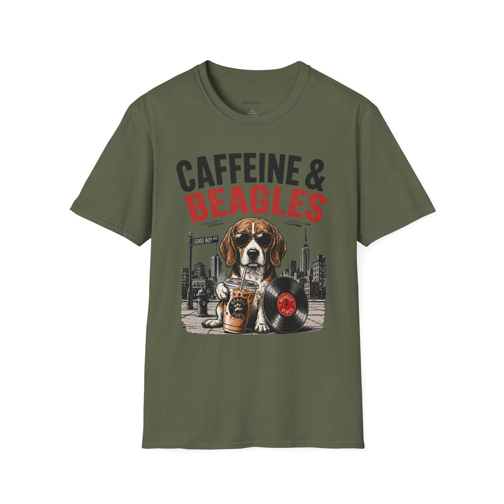 Unisex Softstyle Beegal Caffeine Fuel T-Shirt